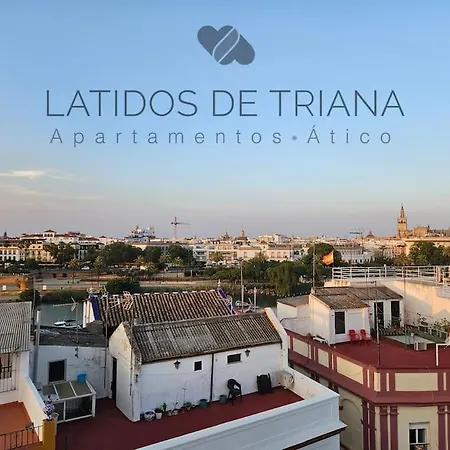 Latidos De Triana - Atico Con Vistas A Todo Appartamento Siviglia